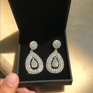 Beautiful crystal earrings, from Bloomingdales